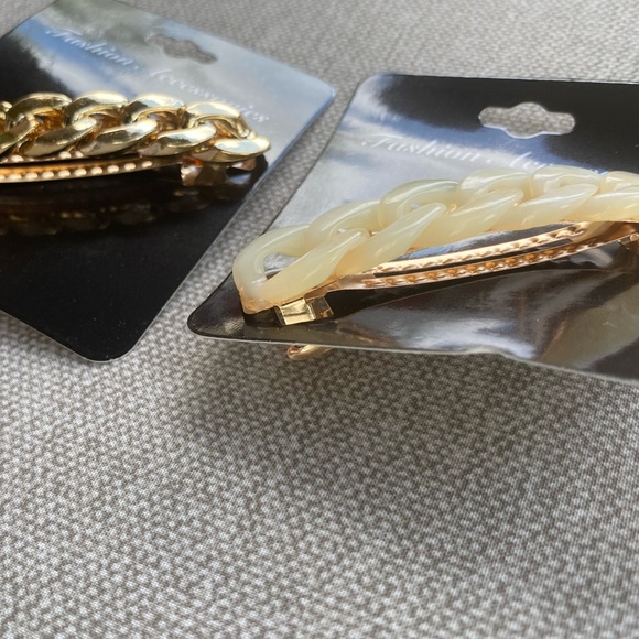 Barrett set Turquoise Pearl Gold Rhinestone NWT - Picture 12 of 14